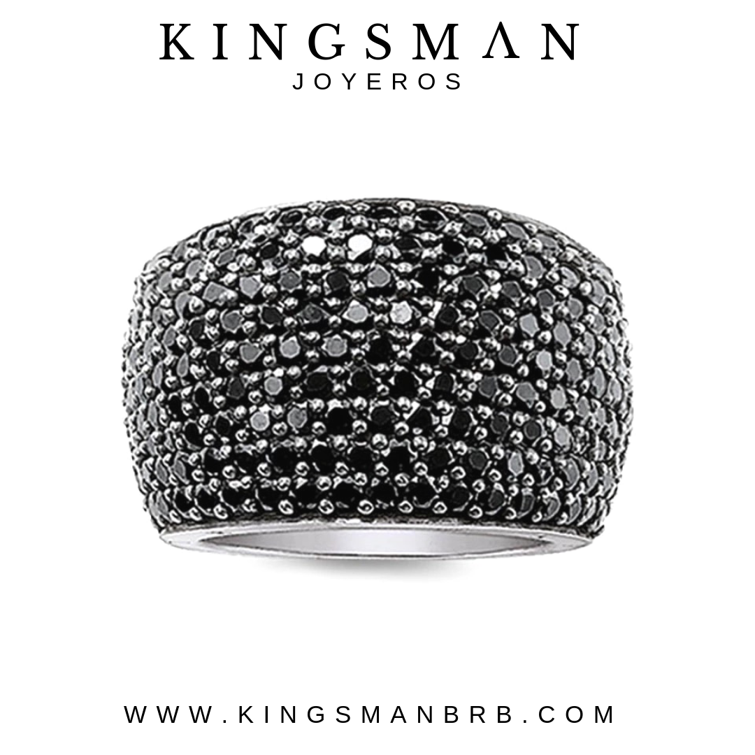 Royal Crystals Silver 925 Ring