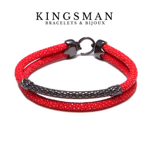Double Grid stingray bracelet