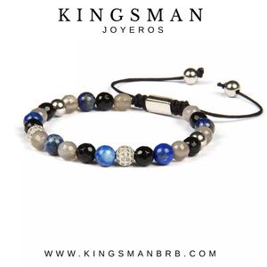 Lapis Lazuli and Crystals Bracelet