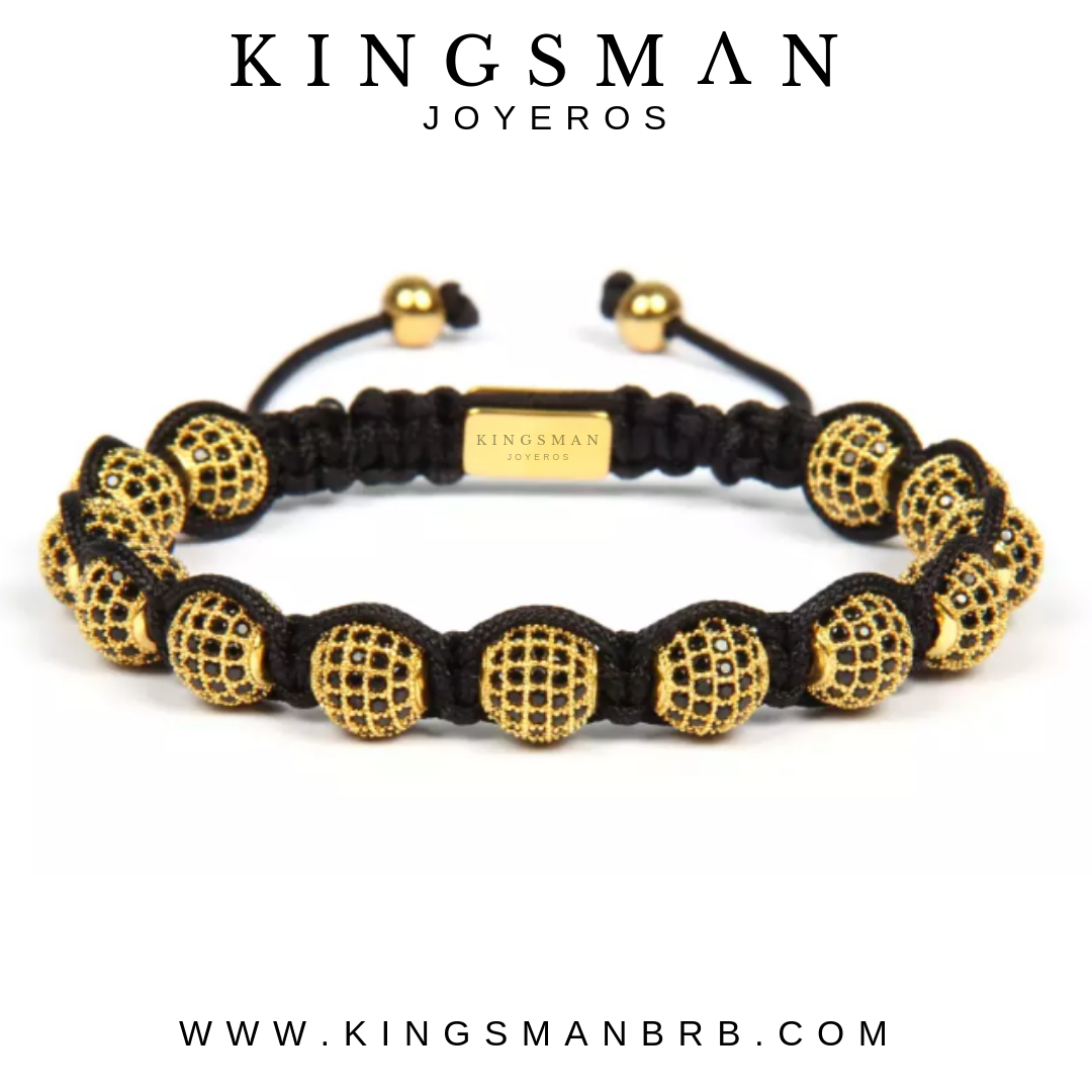 CZ Gold Diamond Serratos Bracelet