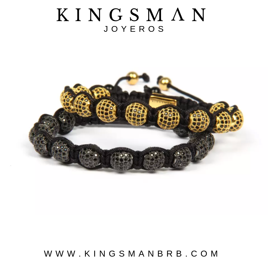 CZ Black Diamond Serratos Bracelet