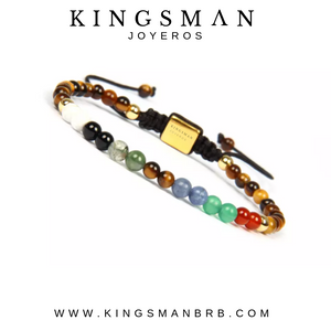 7 Chakra Micro Beads Tiger Eye Bracelet
