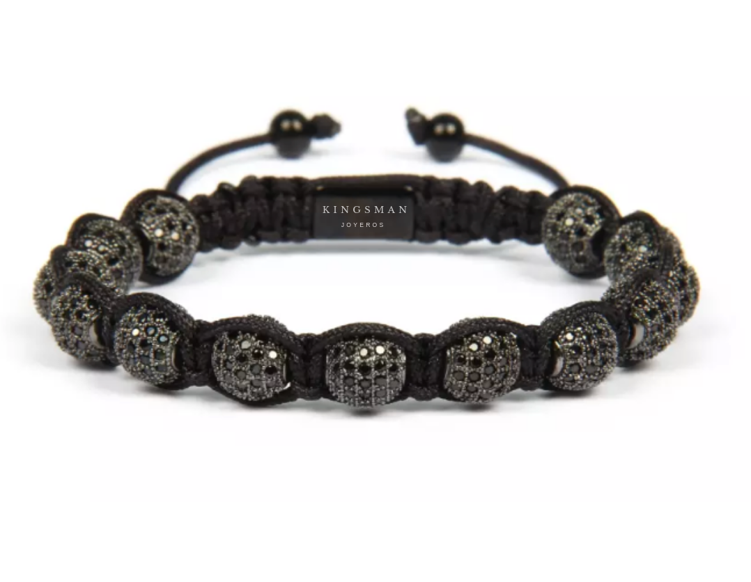 CZ Black Diamond Serratos Bracelet
