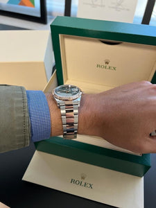 Rolex Datejust Oystersteel y oro rosa  36mm Dial Gris