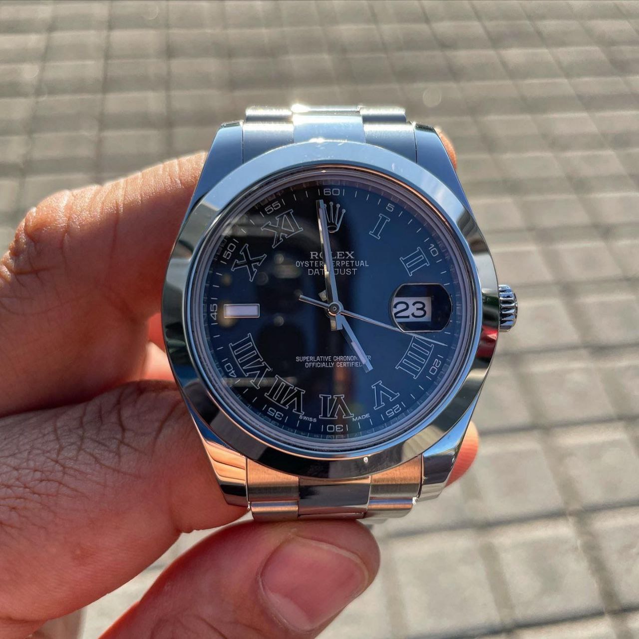 Rolex DateJust Oyster acero 41mm